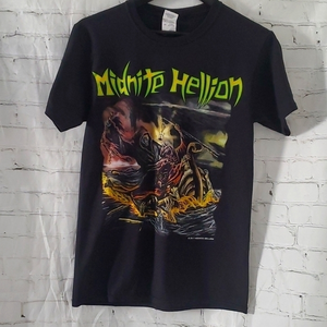 Midnite Hellion‎ shirt sz S band